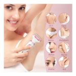 Veryfit RF-3028  Epilatör 4 In 1 Arada Epilasyon Cihazı - Şarjlı  Tıraş Makinesi Kaş Burun Tüm Vücut Seti - Görsel 2