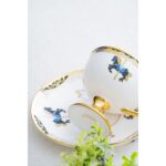 Acar Lorvil Plorvis Desenli Porselen Kahve Fincanı Takımı 12 Parça 6 Kişilik 90 ml – Şık ve Zarif Sunumlar - Görsel 5