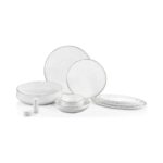 Çırpan Ev Koleksiyon Sufı Altın 12 Kişilik 55 Parça Yemek Takımı