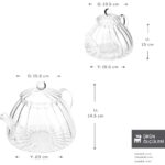 Karaca Lori Borosilikat Cam Mini Çaydanlık - Görsel 2