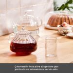 Karaca Lori Borosilikat Cam Mini Çaydanlık - Görsel 4