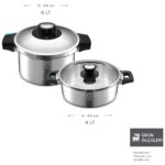 Karaca Quick And Safe Düdüklü Tencere Seti 4+6 Lt - Görsel 2