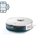 Philips XU2000/21 2000 Serisi Islak Kuru Moplu Robot Süpürge, HomeRun Uygulaması, LDS Radar Navigasyon, Beyaz ve Bakım Kiti,