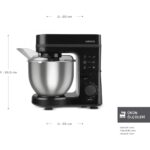 Karaca Maestrochef Stella Stand Mikser Siyah 1500W - Görsel 2