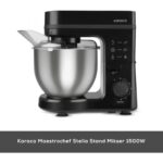 Karaca Maestrochef Stella Stand Mikser Siyah 1500W - Görsel 3