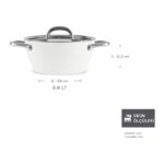 Karaca x Refika Birgül Swiss Crystal Metal Kulplu Tencere 24 cm Creamy - Görsel 2