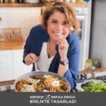 Karaca x Refika Birgül Swiss Crystal Metal Kulplu Tencere 24 cm Creamy - Görsel 4