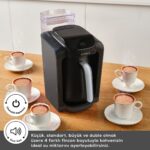 Karaca Hatır Otomatik Su Alma Hazneli Türk Kahve Makinesi Galaxy Gray - Görsel 5