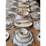 Rossev Yemek Takımı Modern Grace 157 Parça 12 Kişilik