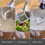 Karaca Multichef Ultra 2000W 7 Litre Stand Mikser Anthracite (Kıyma Çekme/sucuk-Sosis/içli Köfte Aparatlı) - Görsel 5