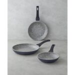 English Home Costa Nuovo Premium 3'lü Tava Seti 20-24-28 cm Gri