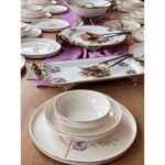 Rossev Yemek Takımı Modern Violet 57 Parça 12 Kişilik - Görsel 2