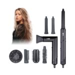 Mole M1 7’si 1 Arada Saç Şekillendirme Seti – İyonik Teknoloji, Seramik Kaplama, 150°C Ayarlı Isı ile Dalga ve Bukle Yapma