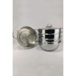 OMS 6090-C 30CM Çelik Mantı Tencere Seti - Görsel 4