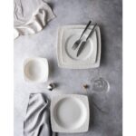Madame Coco Nova 6 Kişilik 24 Parça Yemek Takımı - Beyaz