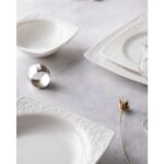 Madame Coco Nova 6 Kişilik 24 Parça Yemek Takımı - Beyaz - Görsel 3