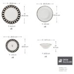 Karaca Elegance Bone Aries 24 Parça 6 Kişilik Yemek Takımı - Görsel 2