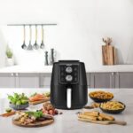 Homend Airfryday 2509h Siyah Silver Çelik Hazneli 4 Lt