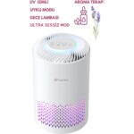 Purmed Pure Compact Hava Temizleme Cihazı,  Aromaterapi, Yedek Hepa Filtre - Görsel 2