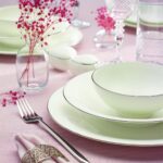 Karaca Red Carpet Collection Fine Pearl Extra Argento 62 Parça 12 Kişilik Yemek Takımı Platin - Görsel 2