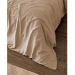 Madame Coco Ciel Çift Kişilik  Pamuk Saten Nevresim - Bej - Görsel 2