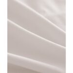 Madame Coco Ciel Çift Kişilik %100 Pamuk Saten Nevresim - Beyaz - Görsel 4