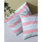 Madame Coco Marc Tek Kişilik Pamuklu Baskılı Nevresim Takımı - Mavi/kırmızı - Görsel 5