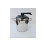 Oms  Silindir Klasik Düdüklü Tencere 7 lt Silver