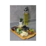 Atbyhome Defne 13 Parça Vakumlu Kapaklı Tepsili Borosilikat Cam Kahvaltılık Seti Lüx Kahvaltı Takımı