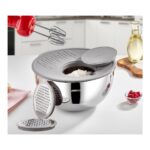 Amboss 12 Parça Lusi Paslanmaz Çelik Çok Amaçlı Kase ve Yanmaz Yapışmaz 7 Parça Granit Tencere Seti - Görsel 3