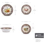 Karaca Forever Bone Legend Groove 24 Parça 6 Kişilik Yemek Takımı - Görsel 2