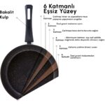 Karaca Biogranit Blackgold 12 Parça Tencere Seti - Görsel 5