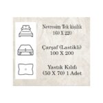 Reiter Home Tek Kişilik Nevresim Takımı (Lastikli Çarşaflı) - Görsel 2