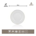 Amboss Hare 53 Parça Porselen Yemek Takımı - Gold - Görsel 2