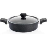 Schafer Rock Stone Tencere Seti 10 Parça-Siyah - Görsel 3