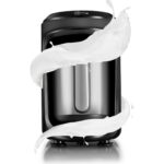 Karaca Hatır Hüps Aroma Steel Çelik Cezveli Sütlü Türk Kahve Makinesi Chrome