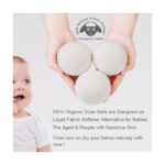 Jo Moyner Ev Gereçleri Çamaşır Kurutucu Yün Çamaşır Kurutma Topu 6 Adet Doğal Yumuşatıcı Top - Görsel 4