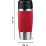 Tefal Travel Mug Termos - Kırmızı - 0,36 Litre - Görsel 4
