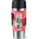 Tefal Travel Mug Easy Twist Termos Kırmızı - 0,36 Litre - Görsel 3