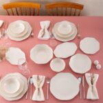 Emsan Lotus 53 Parça 12 Kişilik Yemek Takımı Platin - Görsel 5