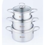 By Kardelen Mini Tencere Seti Inox 12-14-16 - Görsel 4