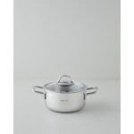 English Home Glow Çelik Derin Tencere 16 x 10  cm Silver