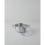 English Home Glow Çelik Derin Tencere 16 x 10  cm Silver - Görsel 2