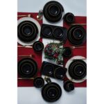 Keramika Ege Siyah Gold Yemek/Kahvaltı Takımı 44 Parça 6 Kişilik - Görsel 2