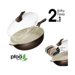 Kochler Prosteam 6 Katmanlı Granit Tava 26 cm - Airfrey Yanmaz Yapışmaz Tava