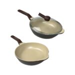 Kochler Prosteam 6 Katmanlı Granit Tava 26 cm - Airfrey Yanmaz Yapışmaz Tava - Görsel 3