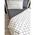 Totem Çift Kişilik Desenli Nevresim Takımı Lastikli Çarşaf ve 2 Adet Yastık Kılıfı