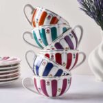 Perotti  16858 Balat 6 Kişilik 12 Parça Porselen Kahve Fincan Takımı Aeti - Görsel 2