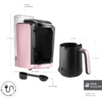 Karaca Hatır Su Hazneli Otomatik Türk Kahve Makinesi Rosegold - Görsel 2