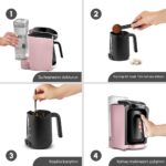 Karaca Hatır Su Hazneli Otomatik Türk Kahve Makinesi Rosegold - Görsel 5